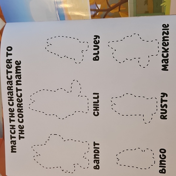 Bluey Grab and Go Activity Set, Stickers, Games, NWOT - Picture 4 of 6